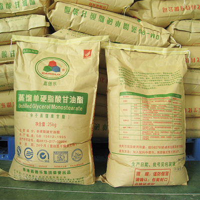 E471 emulsionante alimentare - monogliceride distillato DMG95/GMS99 - polvere bianca
