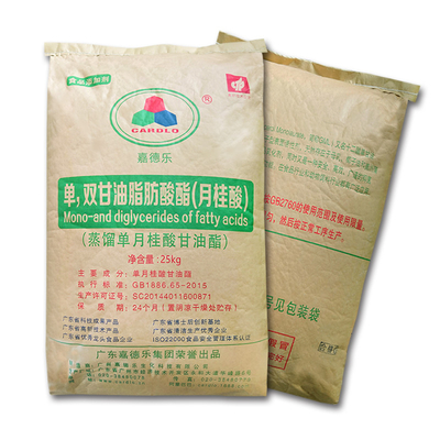 Monolaurato GML90 del glicerolo con l'emulsione ed antisettico per formaggio